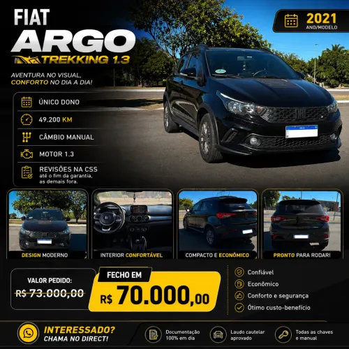 Fiat Argo Trekking 1.3 8V Flex 2021