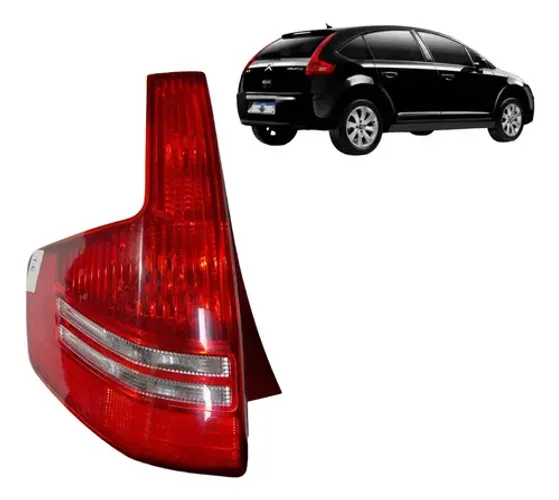 Lanterna Traseira Citroen C4 1.6 2011 Uzad0 Esquerdo/motorista