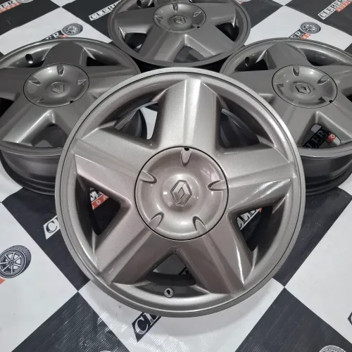 Rodas 15 Renault Megane, Sandero, Clio Originais<br>