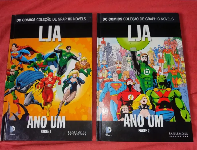 Ecandernados DC Eaglemos LJA, MULHER MARAVILHA BATMAN SUPERMAN, HQs Quadrinhos Gibis
