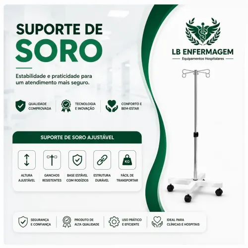 Suporte de Soro ALUGUEL
