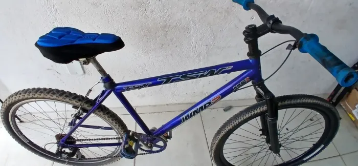 Bicicleta Aro 27.5 atrás e 29 na frente 