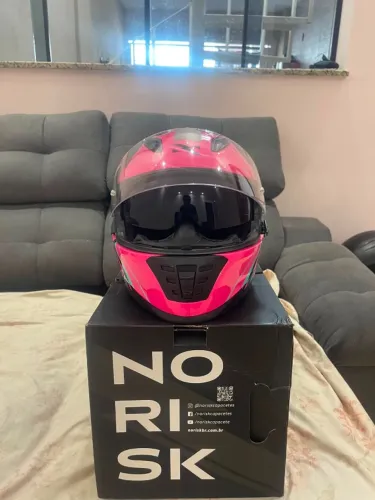 Capacete - Norisk FF302 Soul Advance Rosa