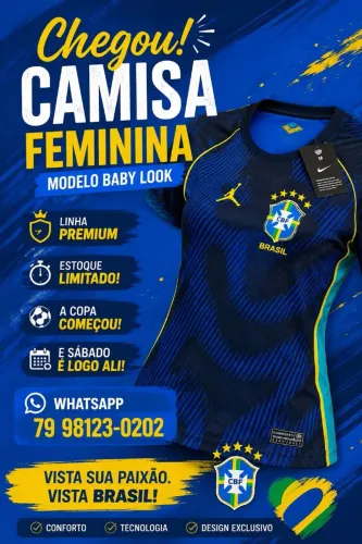 Camisas Do Brasil linha premium