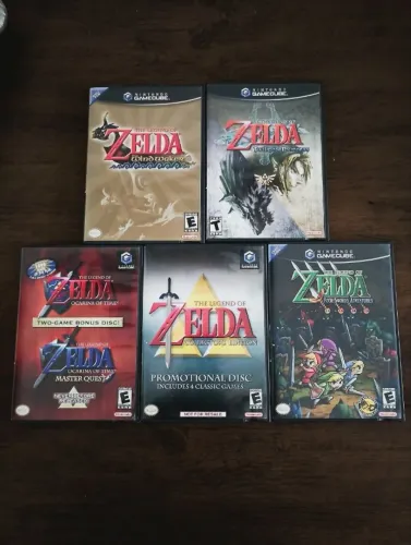 Lote / Coletânea The Legend of Zelda - 5 Jogos Nintendo