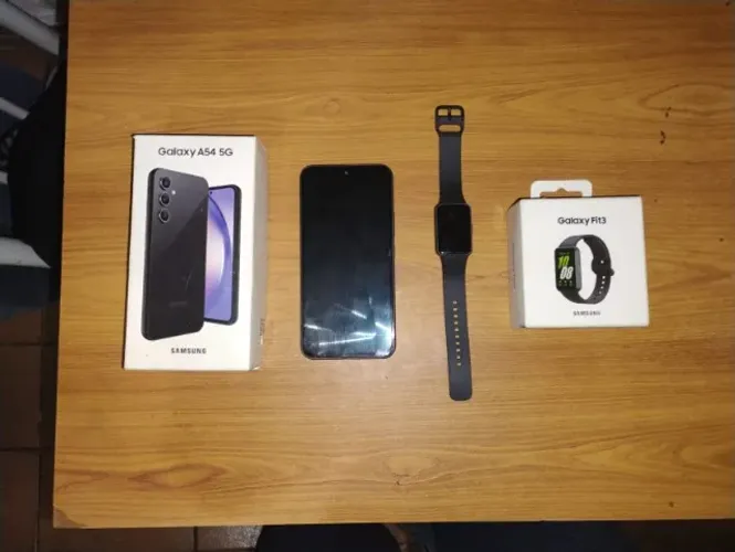 Galaxy A54 5G 256GB/8GB RAM (cinza) + Galaxy Fit 3