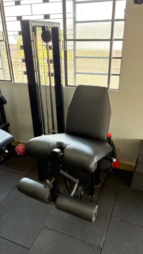 CADEIRA EXTENSORA PROFISSIONAL COM TORRE DE PESOS