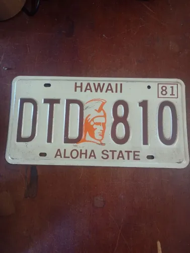 Placa decoração automotivo 810