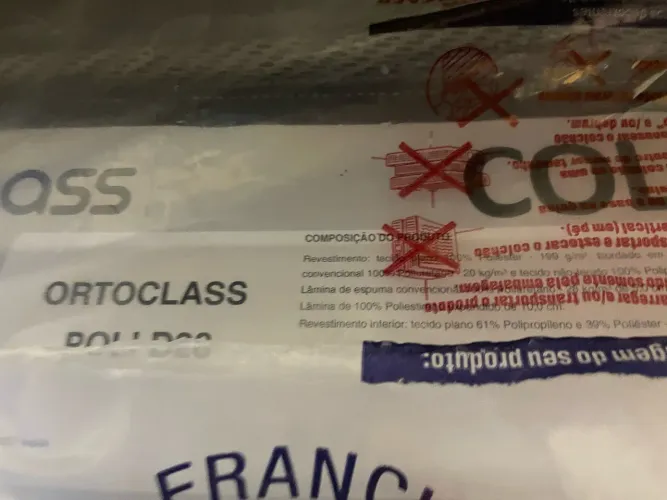 Colchão Ortobom Solteiro Ortoclass