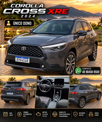 Toyota Corolla Cross XRE 2.0 16V Flex AUT 2024