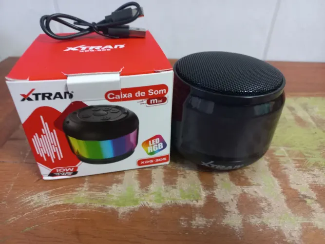 Mini caixa de som - 10W - NOVA