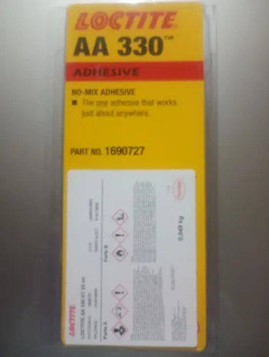 ADESIVO LOCTITE KIT AA 330 ( SOMENTE A CAIXA C/5 UNIDADES VENC. 30/07/26)