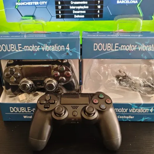 Controle PS4 e PC Bluetooth