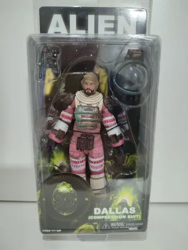 Neca Captain Dallas Alien 8º Passageiro Figura de Ação Colecionável Boneco