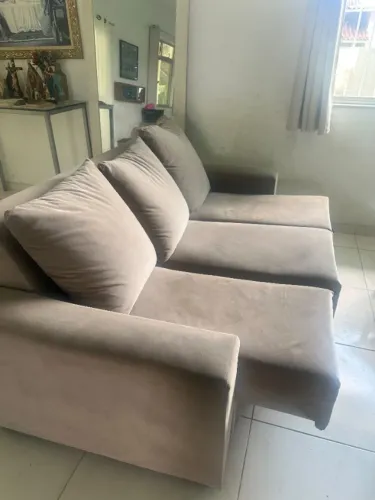 Sofá retrátil 2 e 3 lugares