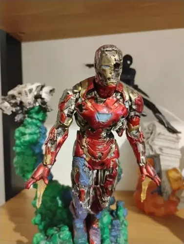Homem de Ferro ilusion - Original Iron Studios