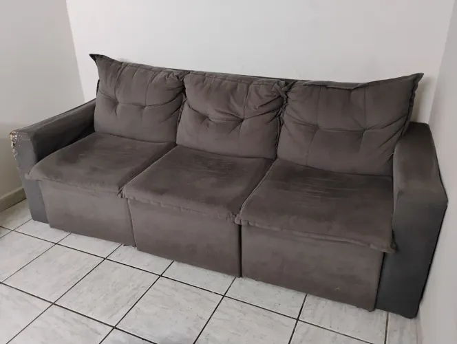 Sofá 3 lugares doação