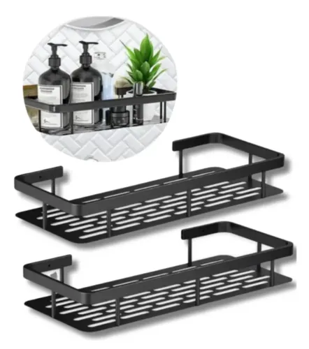 Prateleira para Banheiro Shampoo, Sabonete Kit com 2 unidades - NOVO