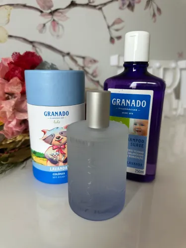Colônia + shampoo granado lavanda