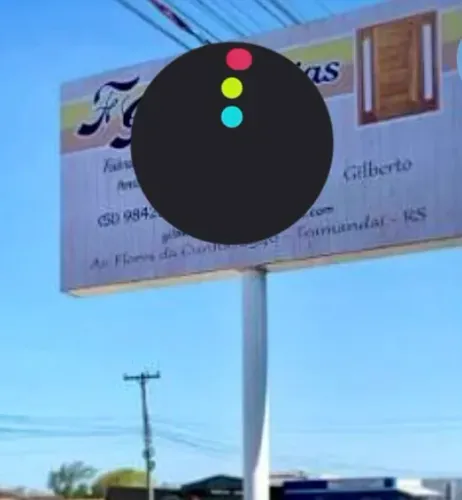 Pirulito pra propaganda de comércio 