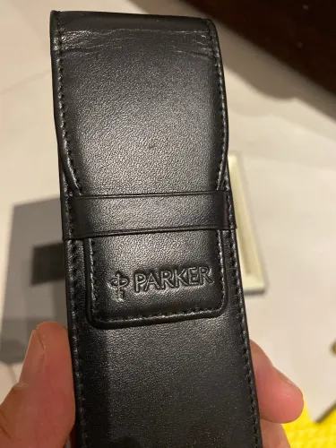 RARIDADE - Lapiseira Parker Sonnet Black Lacquer GT - Completa (2001)