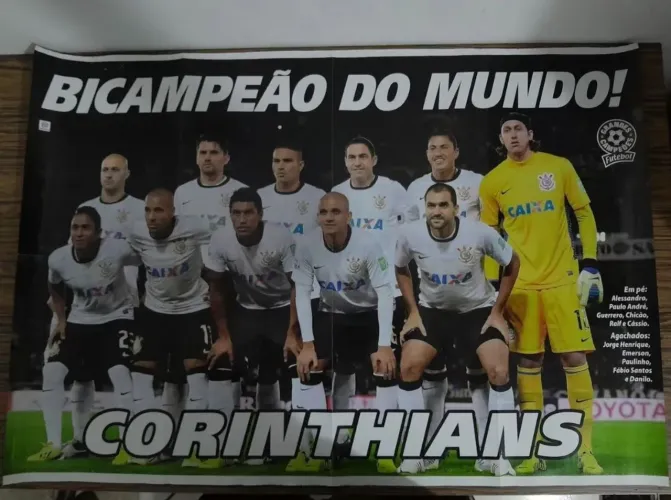Pôster Corinthians - Campeão Mundial 2012