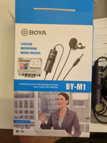 Microfone de lapela boa BY-M1