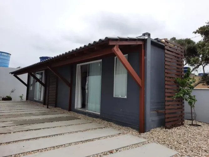 Modulo Container habitáveis Kitnete, escritório, loja etc
