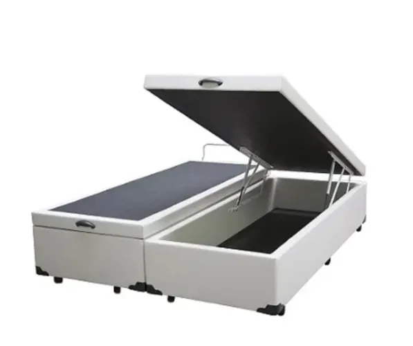 Cama box baú bipartido