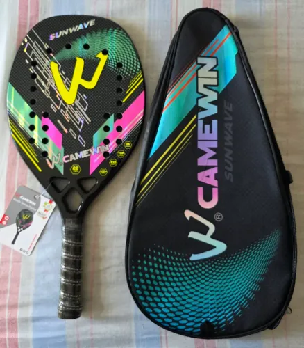 Raquete Beach Tennis Camewin Sunwave Rosa 3KRosa 3K