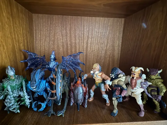 Lote predador e alien kenner anos 90