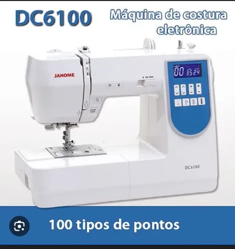 Máquina de costura JANOME DC6100