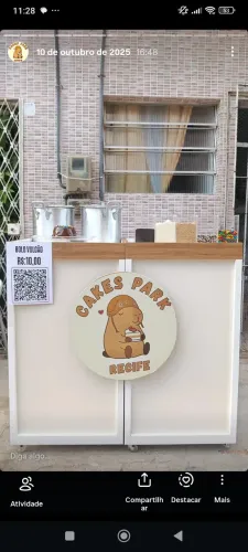 CARRINHO PARA VENDER BOLO