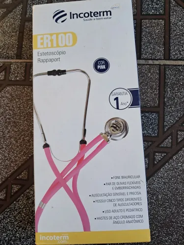 Estetoscopio novo nunca usado 