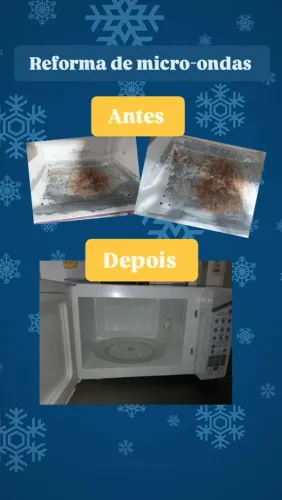 Reforma de micro-ondas