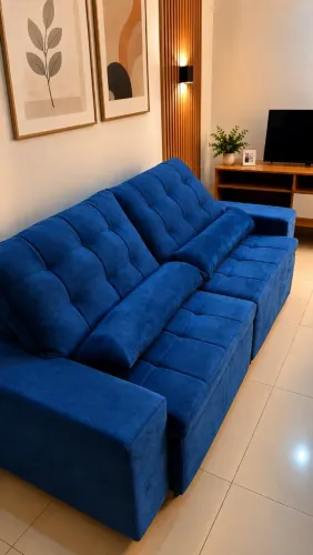 Sofá Retrátil e Reclinável - Conforto e Qualidade para Sua Sala