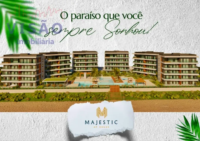 CONDOMÍNIO MAJESTIC AP HOUSE / em Gado Bravo - Tibau