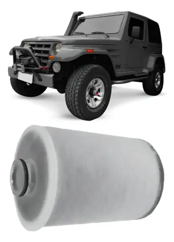 Filtro Combustível Troller T4 3.0 3.2 2005 A 2019 Mahle