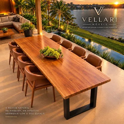 A MESA QUE VOCÊ IMAGINOU, DO SEU JEITO E SOB MEDIDA | Vellari Móveis