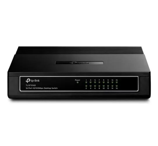 Switch TP-Link TL-SF1016D, 16 Portas 10/100Mbps