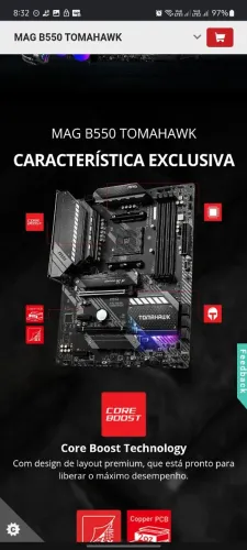 Placa mãe Msi