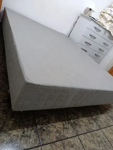 Cama box casal sem colchão