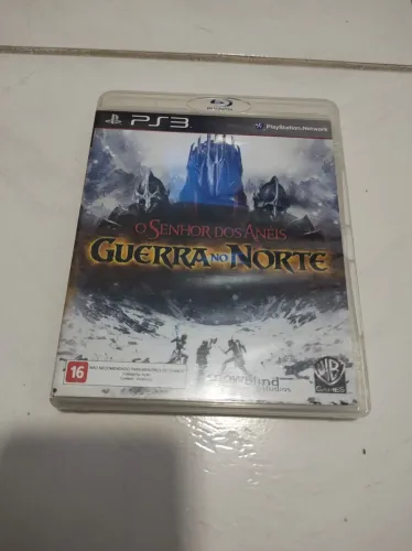 Jogo playStation 3 O senhor dos anéis