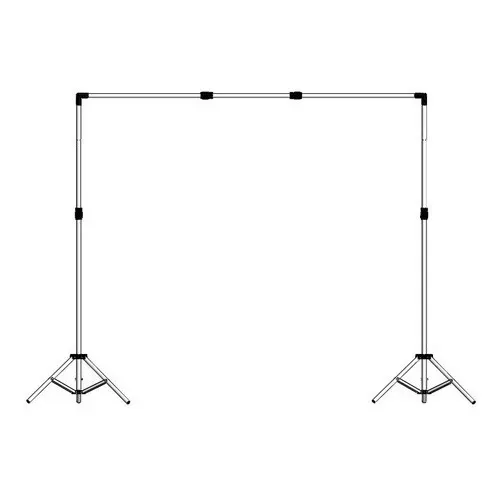 Suporte para fundo infinito fotográfico