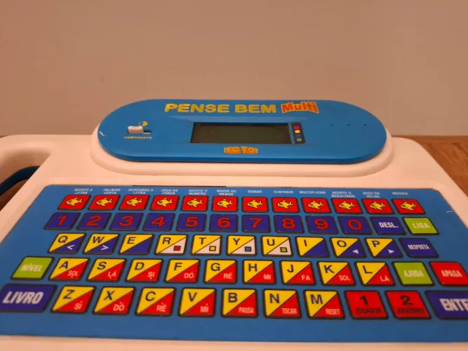 Brinquedo educativo Pense Bem Multi - Tectoy - anos 80
