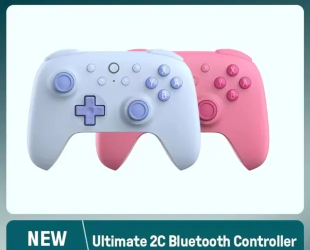 Controle Nintendo Switch (1 e 2) Original 8bitdo 2C Wireless Controller Bluetooth