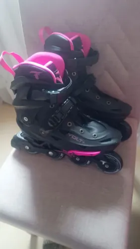 Patins Traxart Inline Freestyle Volt 2.0 + acessórios 