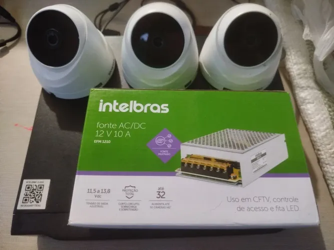 Kit câmeras de segurança