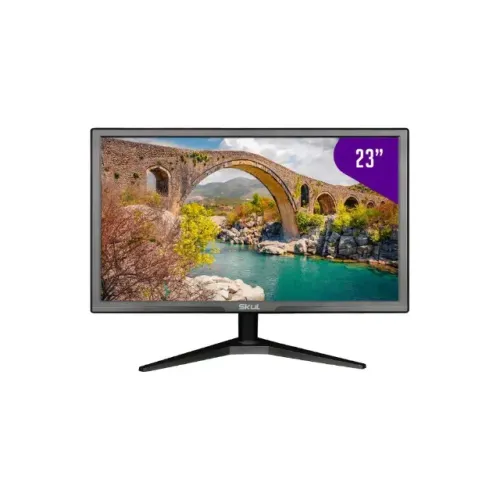 Monitor Skul 23" Office, Full HD, 75Hz, Vesa, HDMI e VGA - SM235MS75Y