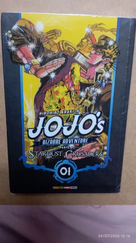 Kit Mangás Jojo's Bizarre Adventure. Volumes 1 das partes 1 a 4